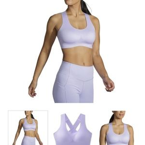 BROOKS WOMEN'S DARE CROSSBACK 2.0 RUN BRA sz 30 A/B
